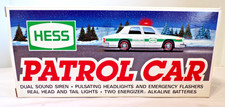 1993 Hess - Police Patrol Car With - Siren - Headlights - Emergency Flashers 1993 Hess - Police Patrol Car With - Siren - Headlights - Emergency Flashers