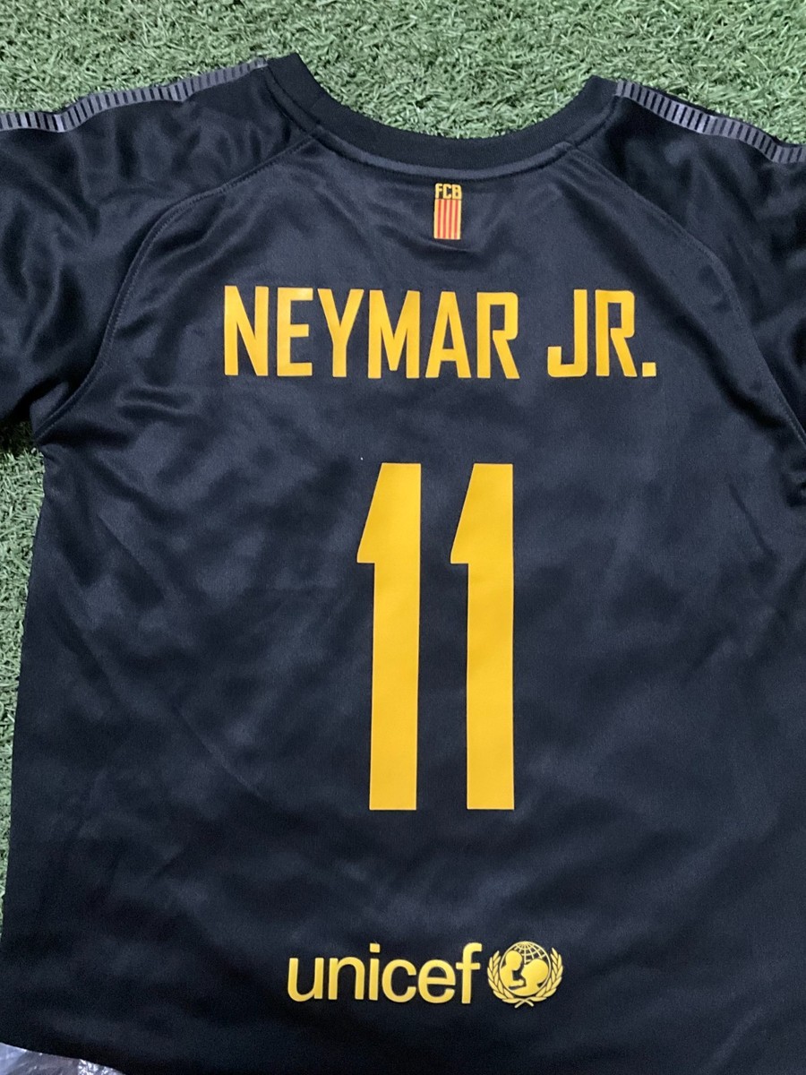 Nike Barcelona Youth Away Mini Kit 11/12 Legend Neymar Jr #11