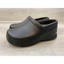 Klogs Footwear Naples Black Slip Resistant Professional Clogs Women's 6 W