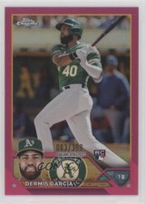 2023 Topps Chrome Magenta Refractor 83/399 Dermis Garcia Dermis García #183 00gy