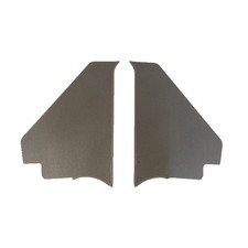 Kick Panel Board For 1949-1950 Dodge Coronet Meadowbrook Wayfarer Black Front