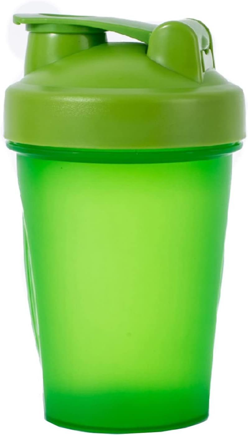 Botella agitadora 400 ml con bola de acero – batidos sin grumos, BPA free