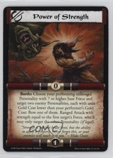 2012 Legend of the Five Rings (L5R) CCG - Embers of War Power of Strength #127