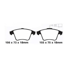 Plaquette de frein Volkswagen TRANSPORTER