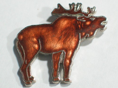 Caribou Pin, Lapel Pin , (lg) (**) - 第 1/1 張圖片