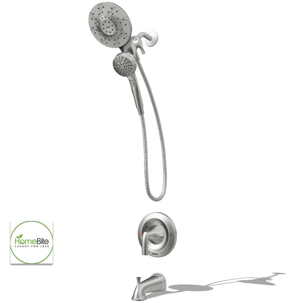 Moen 82137SRN Graeden Tub & Shower Faucet, Valve, Head