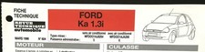 Revue technique Ford KA