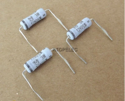4/20 Stück Panasonic Japan 3W Metalloxid Film Widerstände HiFi Audio 10R-200K 5% - Bild 1 von 3