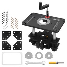 ENJOYWOOD GD7 PRO Router Lift for 65mm/69mm Wood Router for Router Table Set Up 