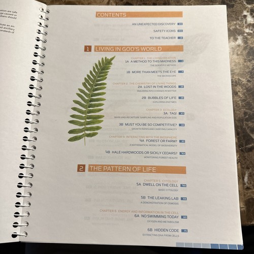 BJU BIOLOGY Lab Manual Teacher's Edition 5th Edition - Picture 3 of 6