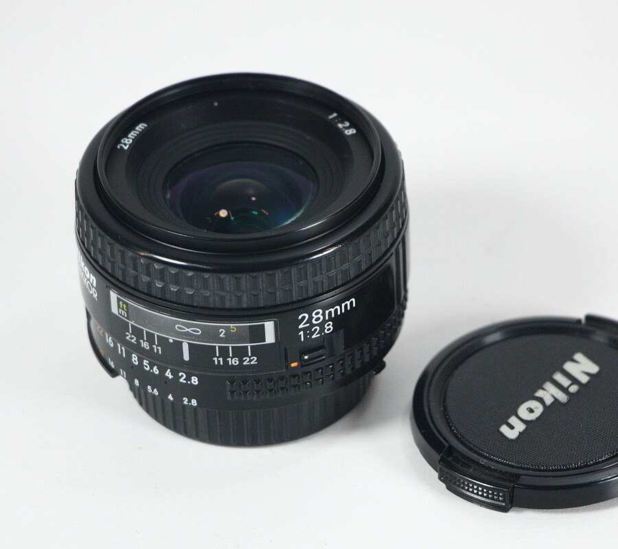 28MM 28/2.8 NIKON AF NIKKOR (LIGHT HAZE, SOME DUST)/218551 28MM 28/2.8 NIKON AF NIKKOR (LIGHT HAZE, SOME DUST)/218551