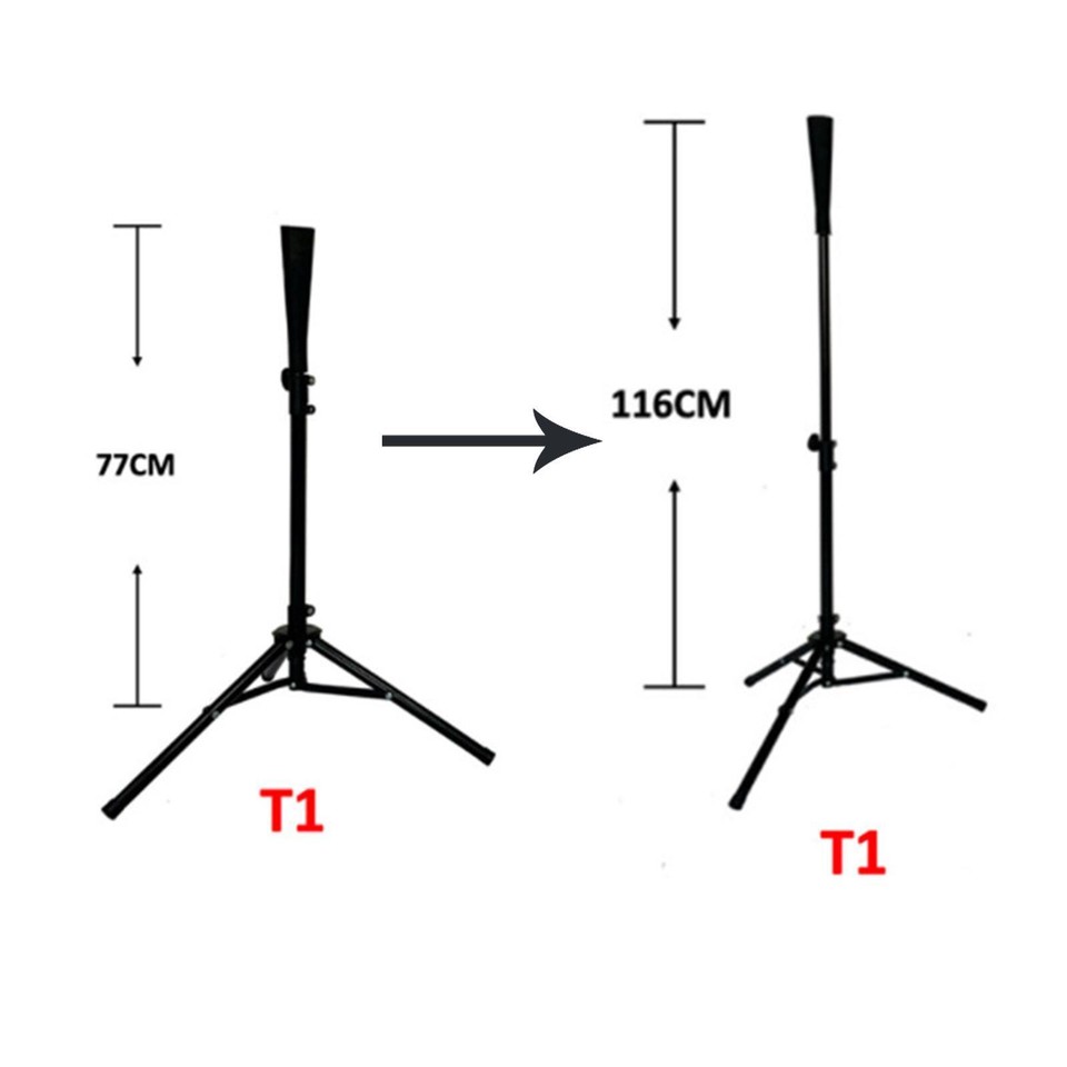 Premium Baseball Softball Batting Tee Hitting Tee Stand for Pitching