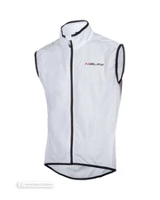 Nalini ARIETTA Full Season Wind Proof Cycling Vest : WHITE