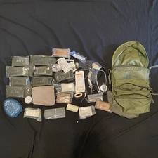 Original US Army Medic Bag w/ Contents 2001-2005 Iraq War Complete