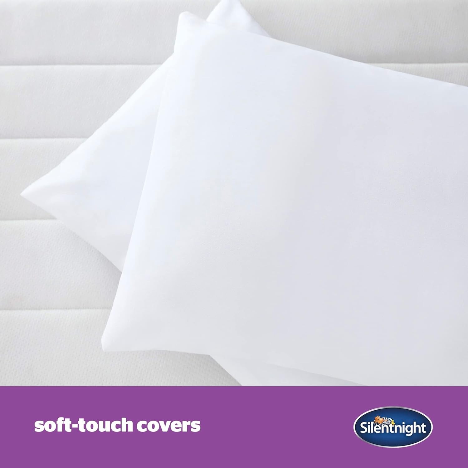 Silentnight Deep Sleep Firm Pillows 2 Pack Firm Support Side Sleeper