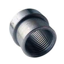Steel 1/2" NPT Weld On Stepped Bung Female Nut Threaded Weldable .5 in. 