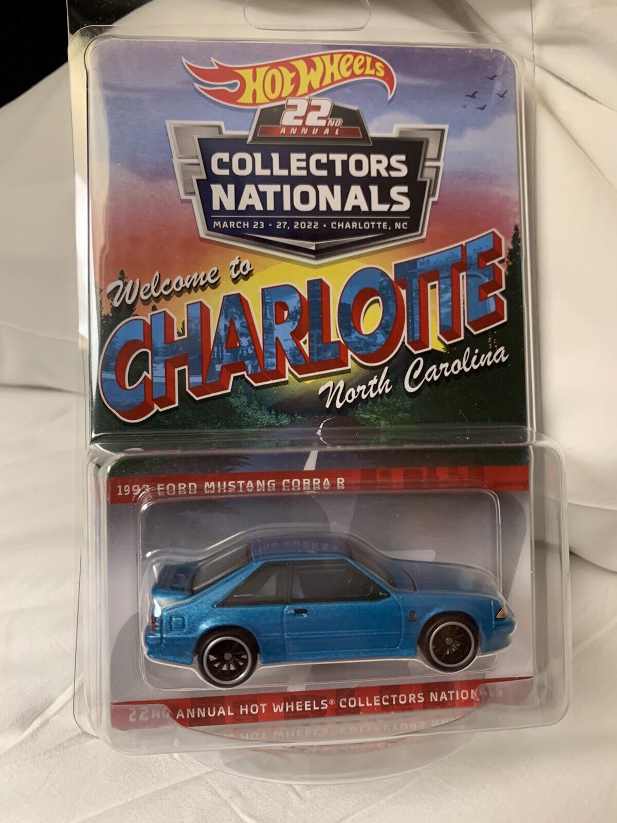 2022 Hot Wheels 22nd Nationals Convention ‘93 Mustang Cobra Fox Body #3400