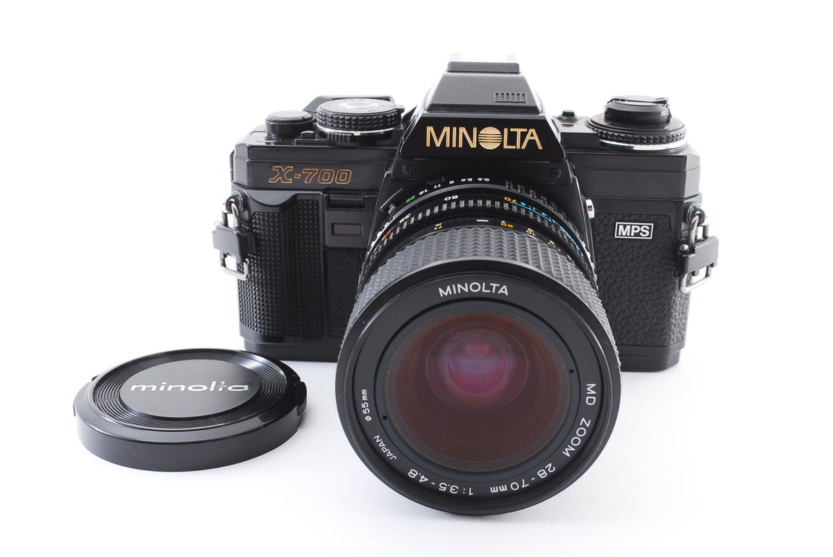 Minolta X-700 35mm Film Camera + ZOOM 28-70mm f/3.5-4.8 Lens [Near