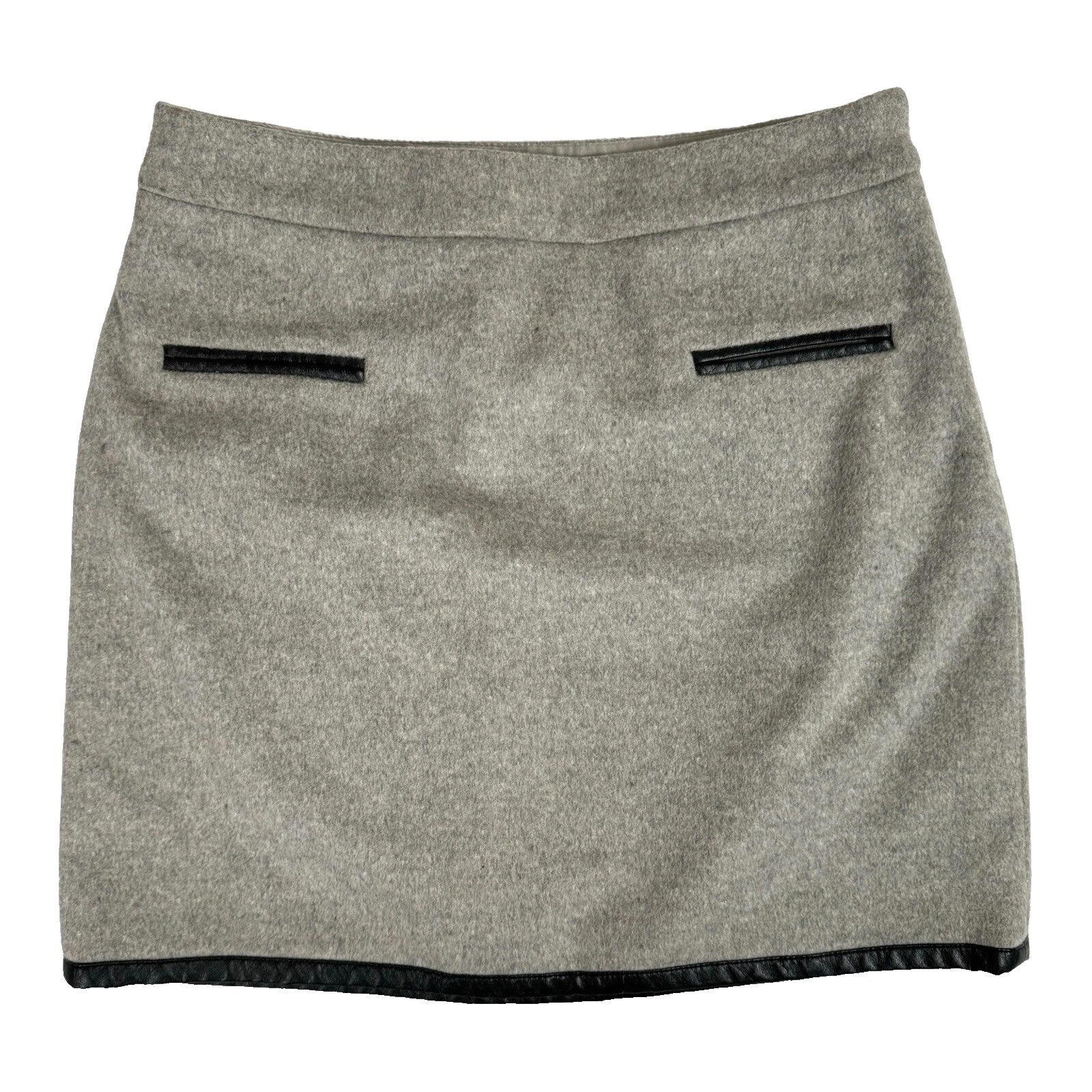 Club Monaco Saias femininas de Couro Falso