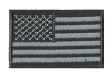 Ecusson patche US ARMY drapeau USA basse visibilité patch brodé 