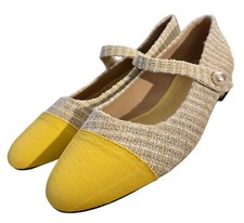 C.Paravano Women's Flats Shoes Round Toe Ballet Flats with Strap