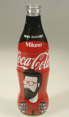PRL) COCA-COLA ZERO BOTTLE COCA COLA COLLECTION MILAN COKE COLLECTION LABEL