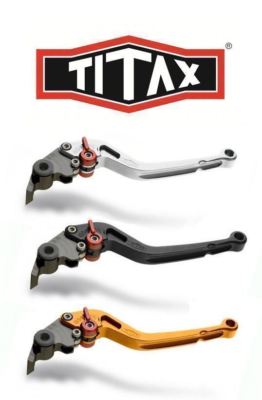Titax Levers - KAWAKAI ZX6R & ZX10R - various models - Black/Green