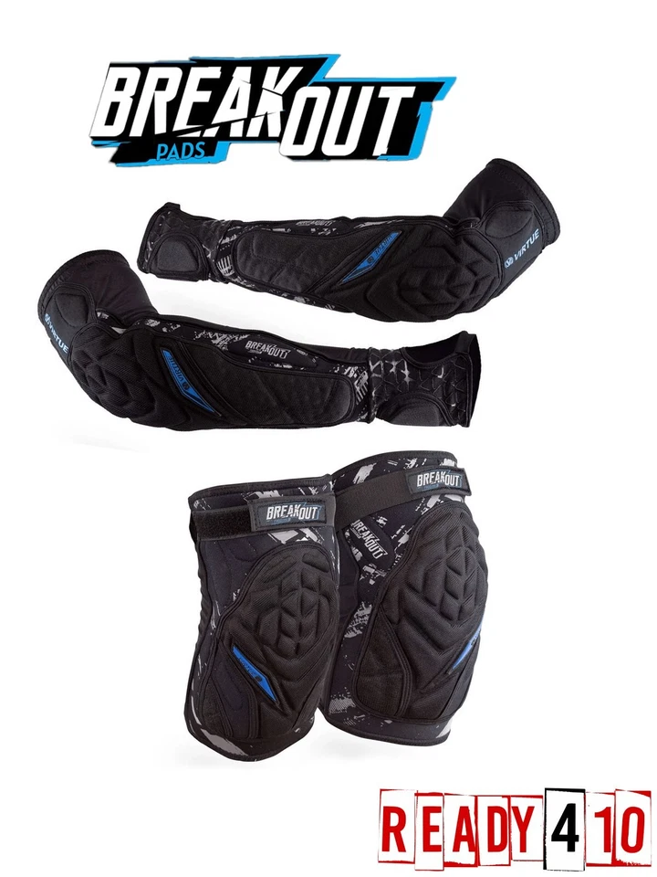 Virtue Breakout Elbow Pads Paintball Ellbogenschoner Knieschoner Knee Pads