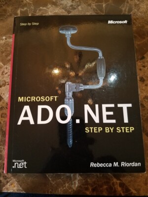 Microsoft ADO.NET Step-by-Step Book by Rebecca M. Riordan ***Great Condition***