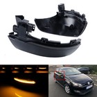 2x LED Spiegelblinker Aussenspiegel Blinker Schwarz Für VW Polo 6R Mod. 6/2009-