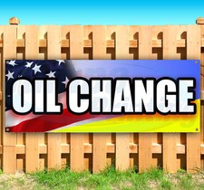 OIL CHANGE Advertising Vinyl Banner Flag Sign Many Sizes Available USA SB05638