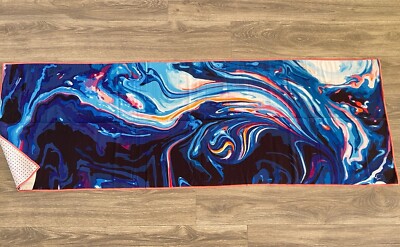Yogafina Skidless Yoga Pilates Mat Towel, 24  x 68  New With Tag. +more Colors