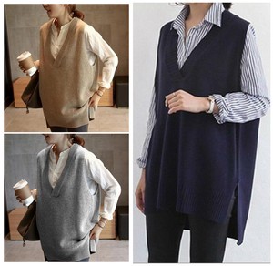 ladies knitted waistcoats ebay
