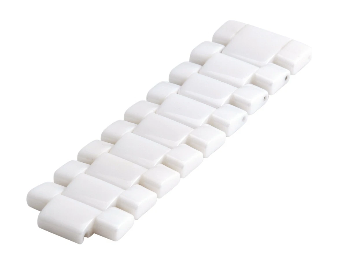 For EMPORIO ARMANI AR1424 Ceramic White White Strap Band Bracelet