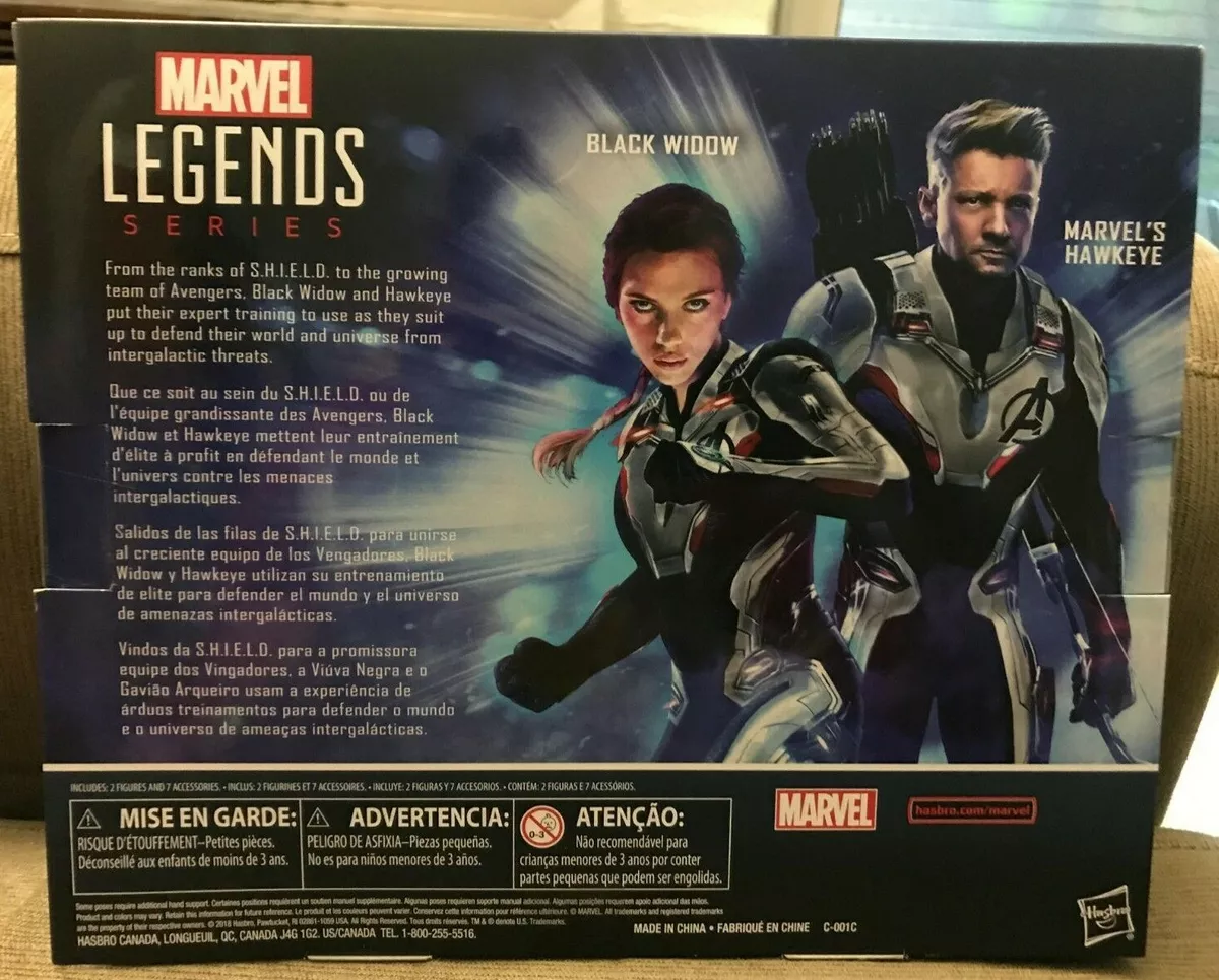 Marvel Legends 6 Avengers: Endgame Hawkeye And Black Widow Target