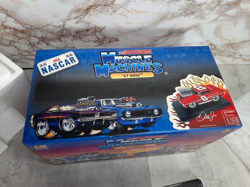 Muscle Machines '67 Nova #8 Dale Earnhardt Jr- #8 Nice NASCAR - Picture 3 of 23