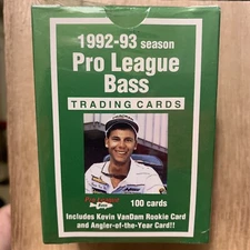 1992-93 Pro League Bass SET BREAK 1-100 Singles RC Cards Galore Big Bass Pros