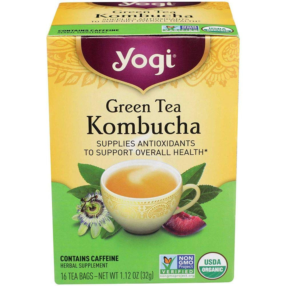 Tea, Kombucha Green, 16 Ct