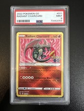 Radiant Charizard 011/078 PSA 9 Pokemon Go Pokemon TCG