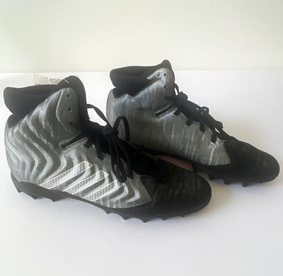 adidas Filthyquick MD Football Cleats Gray/Black Men s US 11 Medium Width