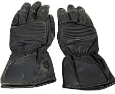 Vtg Bmw Genuine Motorcycle Driving Gloves Black Leather Mens Size 8 M Vtg Bmw Genuine Motorcycle Driving Gloves Black Leather Mens Size 8 M