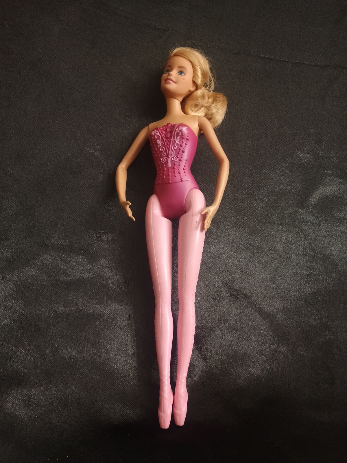2015 Mattel BARBIE Pink BALLERINA ~ Doll ONLY! Blonde & Blue-eyed