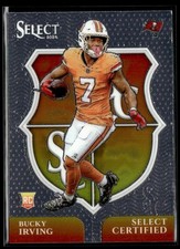 2024 Panini Select Certified Rookies Bucky Irving Rookie Buccaneers #21