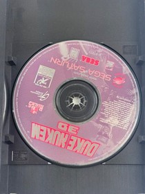 Duke Nukem 3D (Sega Saturn, 1997) Complete w/ Manual & Registration