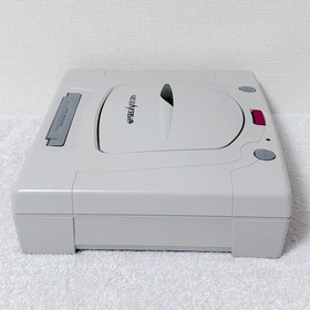 Sega Saturn Console HST-0014 White Japanese Version Tested Good Complete Box