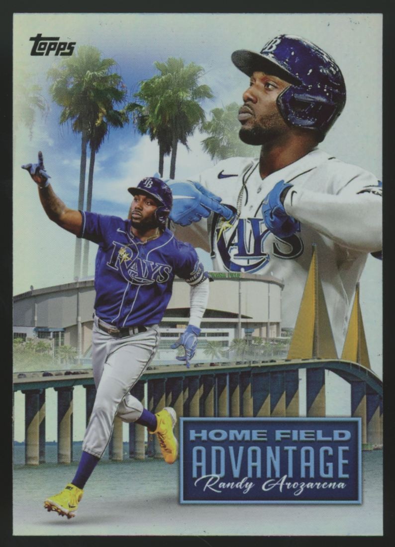 2024 Topps #HFA-9 Randy Arozarena Home Field Advantage