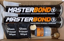 VAN BUS BOAT CAR DOUBLE KIT WINDOW SCREEN GLASS BONDING ADHESIVE GLUE PRIMER ETC