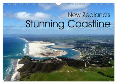 Christian Bosse | New Zealand's Stunning Coastline (Wall Calendar 2026 DIN A3...