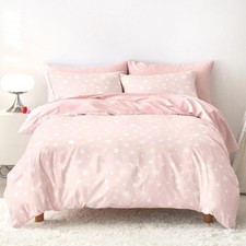 - Star Bedding Set for Boys Girls, Cute Stars Polka Dot, Soft Lightweight Com...