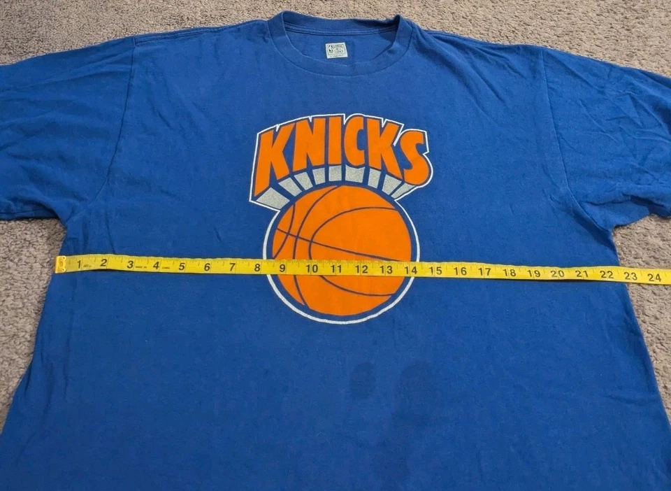 Camiseta para hombre NBA Hardwood Classics New York Knicks Patrick Ewing envejecida XL Foto 4 de 4